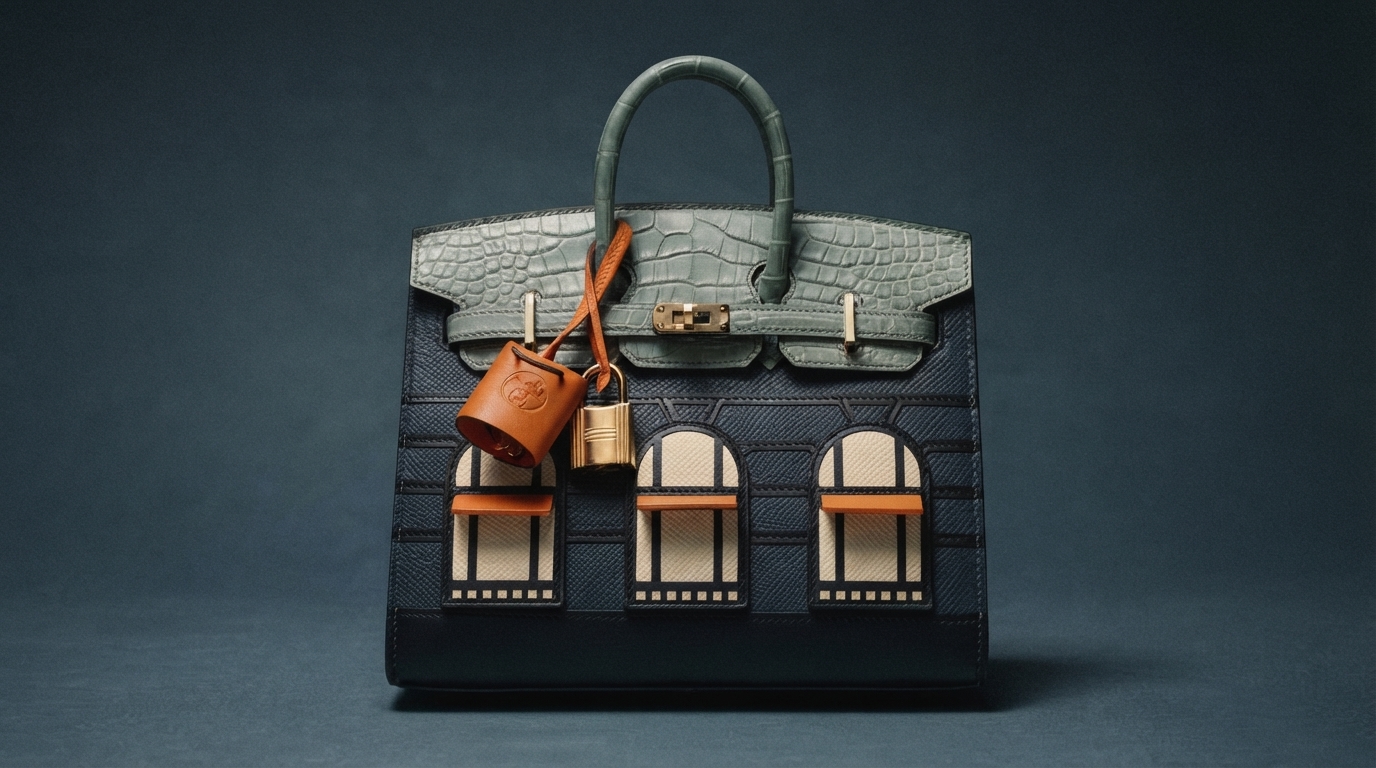 Editorial illustration for Two Handbags That Actually Gain Value: The Birkin, the Classic Flap, and What Drives Their Prices